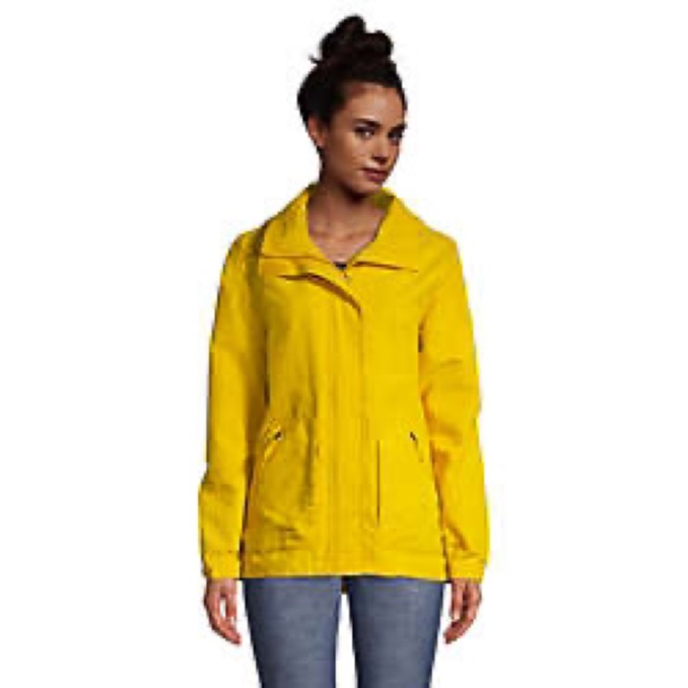 Lands’ End Women’s Outrigger Mesh Lined Rain Jacket